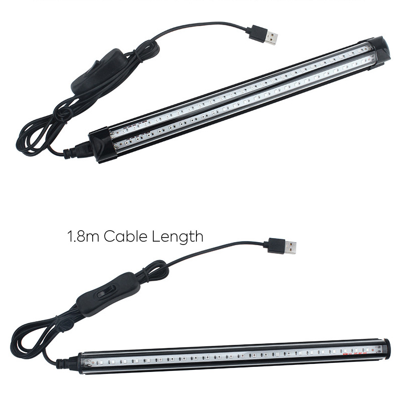 Low voltage DC5V UV Series 2835SMD 30LEDs Purple Disinfection Ultraviolet Ray LED Tube lights Low voltage DC5V UV Series 2835SMD 30LEDs Purple Disinfection Ultraviolet Ray LED Tube lights